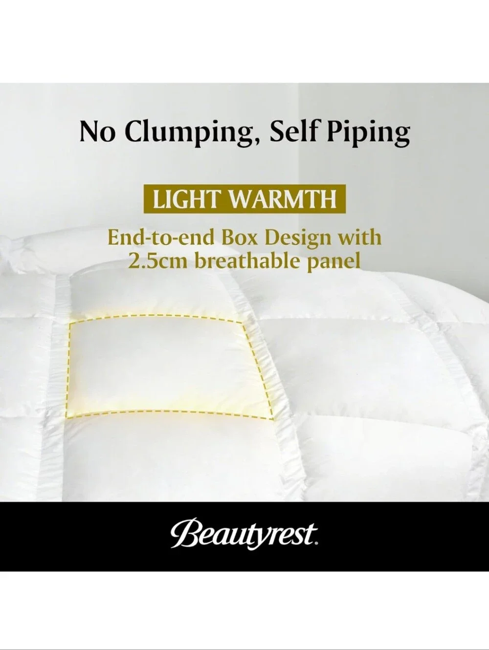 Beautyrest Goose Down Fiber Comforters King Size, Lightweight Blanket/Duvet Inse